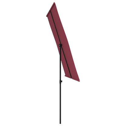 Ombrellone da Giardino con Palo in Alluminio 2x1,5 m Bordò | homemem39