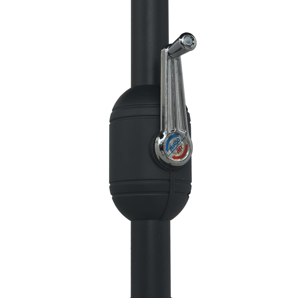 Ombrellone da Esterni con Palo in Alluminio 270x246cm Antracite | homemem39