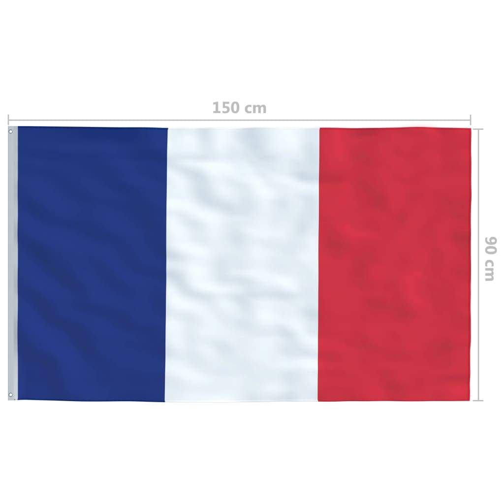 Bandiera della Francia 90x150 cm - homemem39