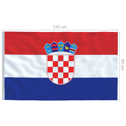 Bandiera della Croazia 90x150 cm | homemem39