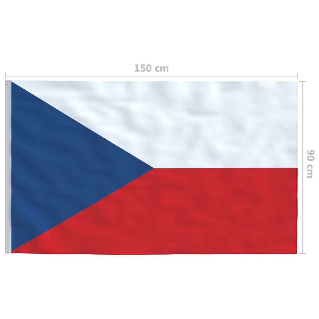 Bandiera della Cechia 90x150 cm | homemem39