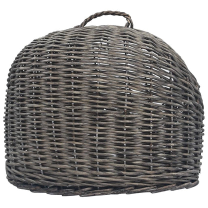 Trasportino per Gatti Grigio 45x35x35 cm in Salice Naturale | homemem39
