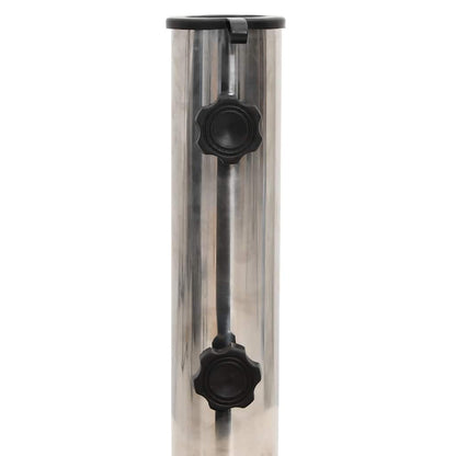 Base per Ombrellone in Granito 30 kg Circolare Nera - homemem39