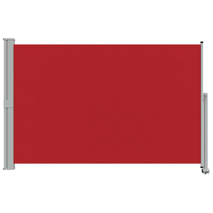 Retractable Side Awning for Patio 160x300 cm Red