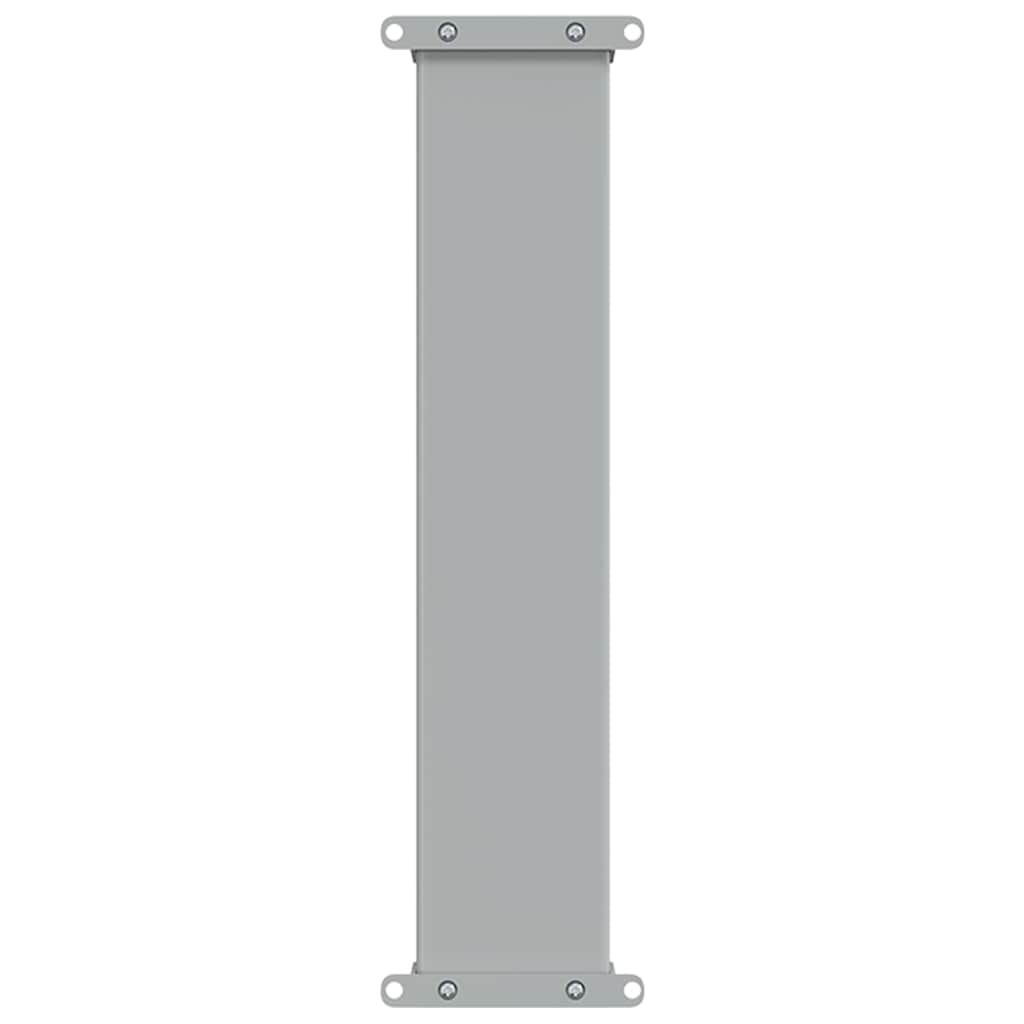 Retractable Side Awning for Patio 60x300 cm Black