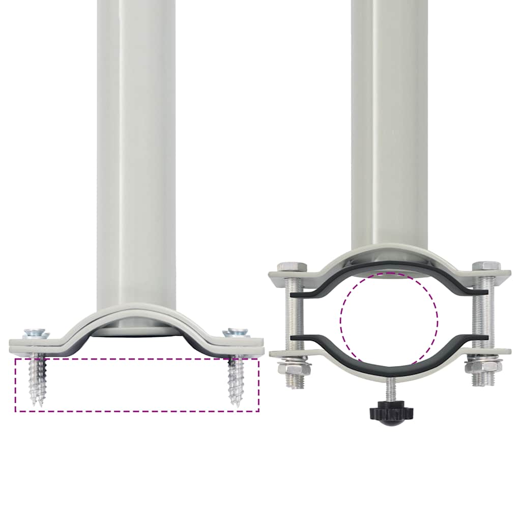 Retractable Side Awning for Patio 60x300 cm Black