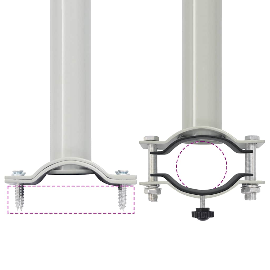 Retractable Side Awning for Patio 80x300 cm Black