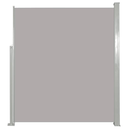 Tenda Laterale Retrattile per Patio 170x300 cm Grigio - homemem39