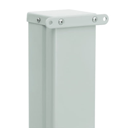 Ausziehbare Seitenmarkise für Terrasse, 100 x 300 cm, Blau