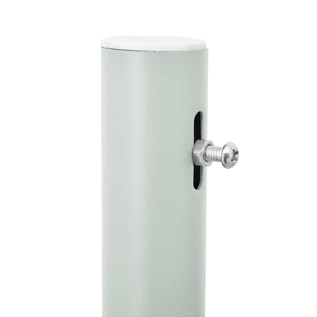 Tenda Laterale Retrattile per Patio 100x500 cm Marrone - homemem39