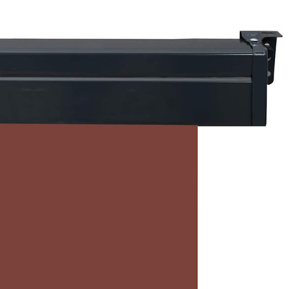 Tendalino Laterale per Balcone 65x250 cm Marrone - homemem39