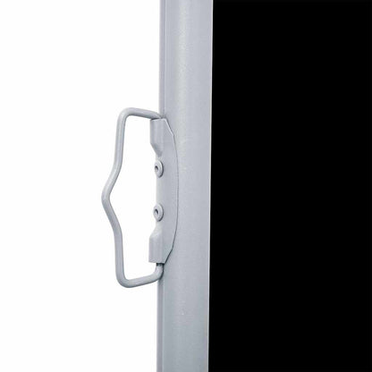 Tenda da Sole Laterale Retrattile Nera 100x600 cm - homemem39