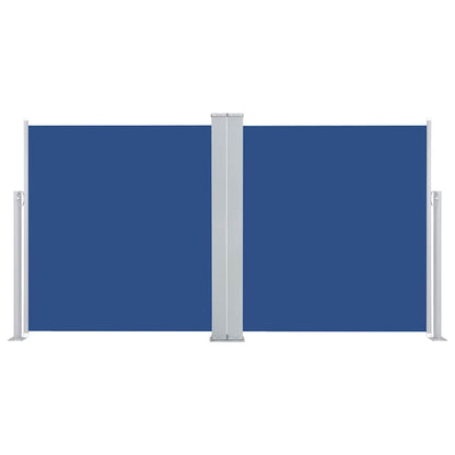 Tenda da Sole Laterale Retrattile Blu 140x600 cm - homemem39