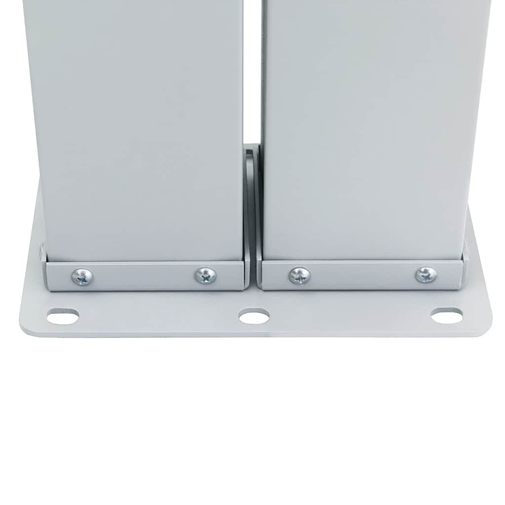 Tenda da Sole Laterale Retrattile 170x600 cm Rossa - homemem39