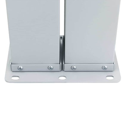 Tenda da Sole Laterale Retrattile Rossa 120x1000 cm - homemem39