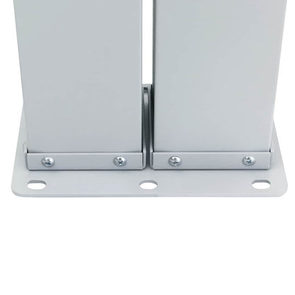 Tenda Laterale Retrattile Marrone 140x1000 cm - homemem39