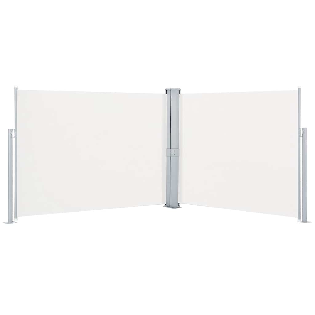 Tenda da Sole Laterale Retrattile Crema 170x1000 cm | homemem39