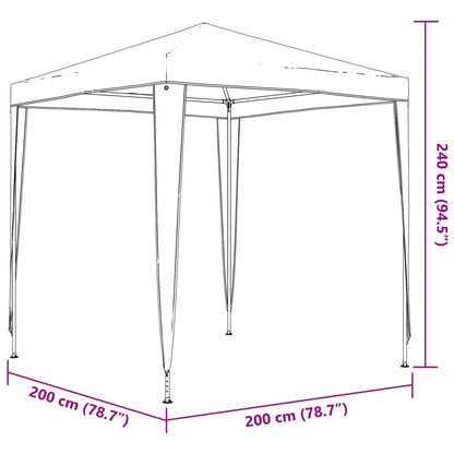 Tendone per Feste 2x2 m Bianco | homemem39