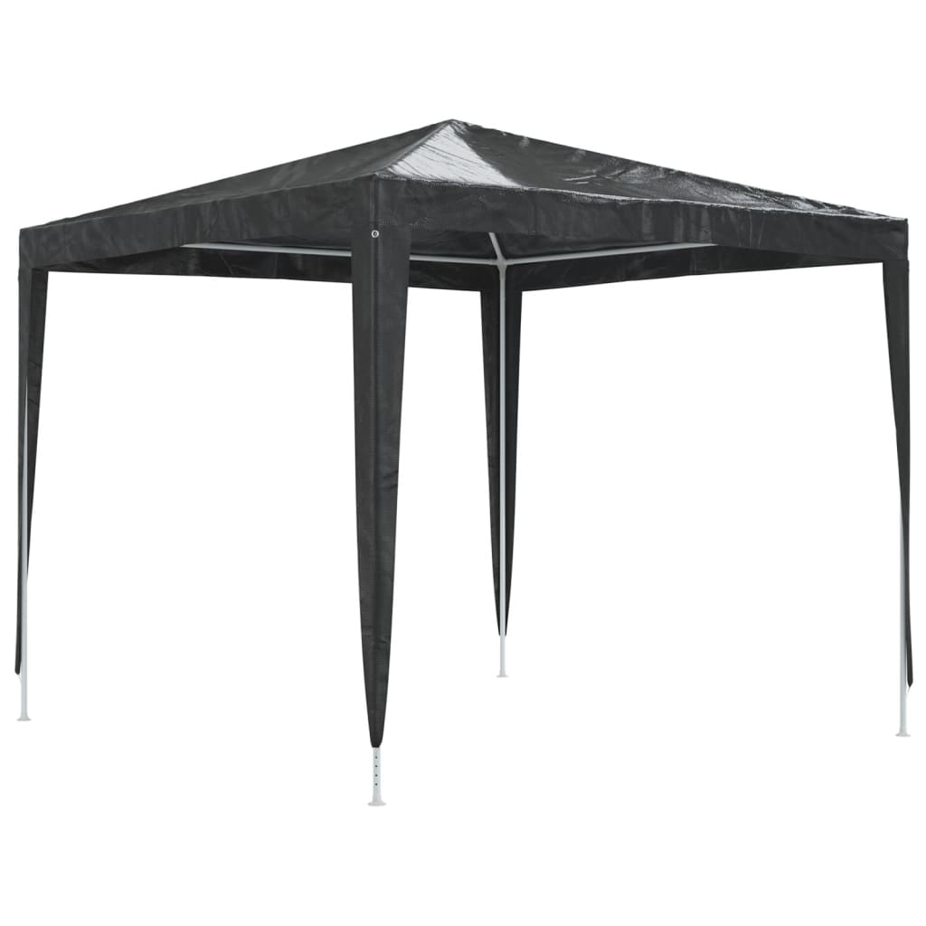 Gazebo Professionale 2,5x2,5 m Antracite 90 g/m² | homemem39