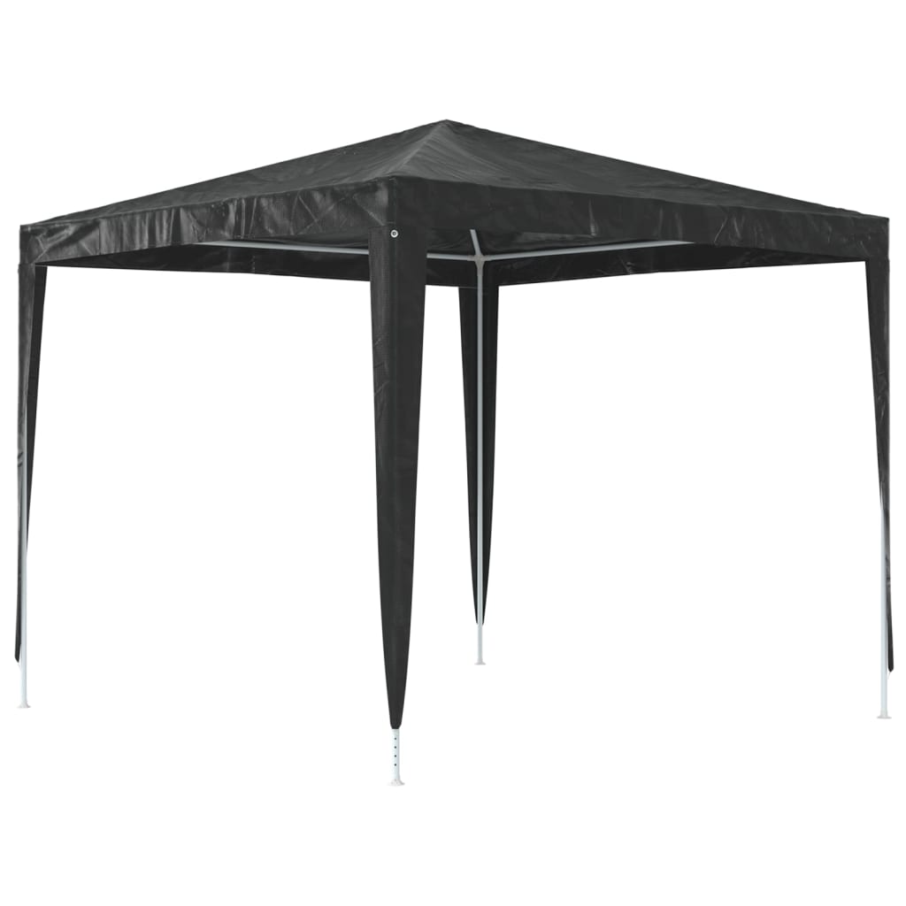 Gazebo Professionale 2,5x2,5 m Antracite 90 g/m² | homemem39