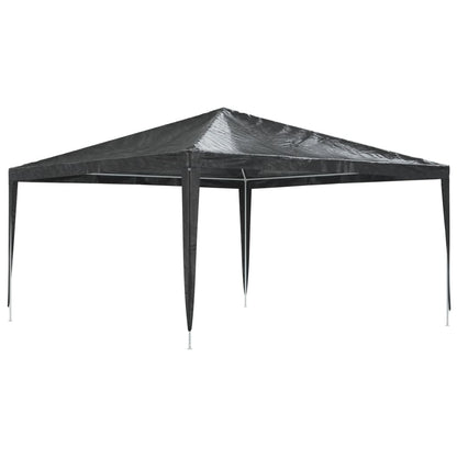 Gazebo Professionale 4x4 m Antracite 90 g/m² | homemem39