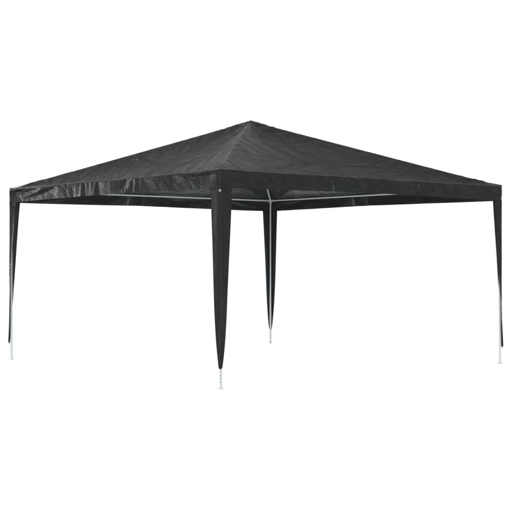 Gazebo Professionale 4x4 m Antracite 90 g/m² | homemem39