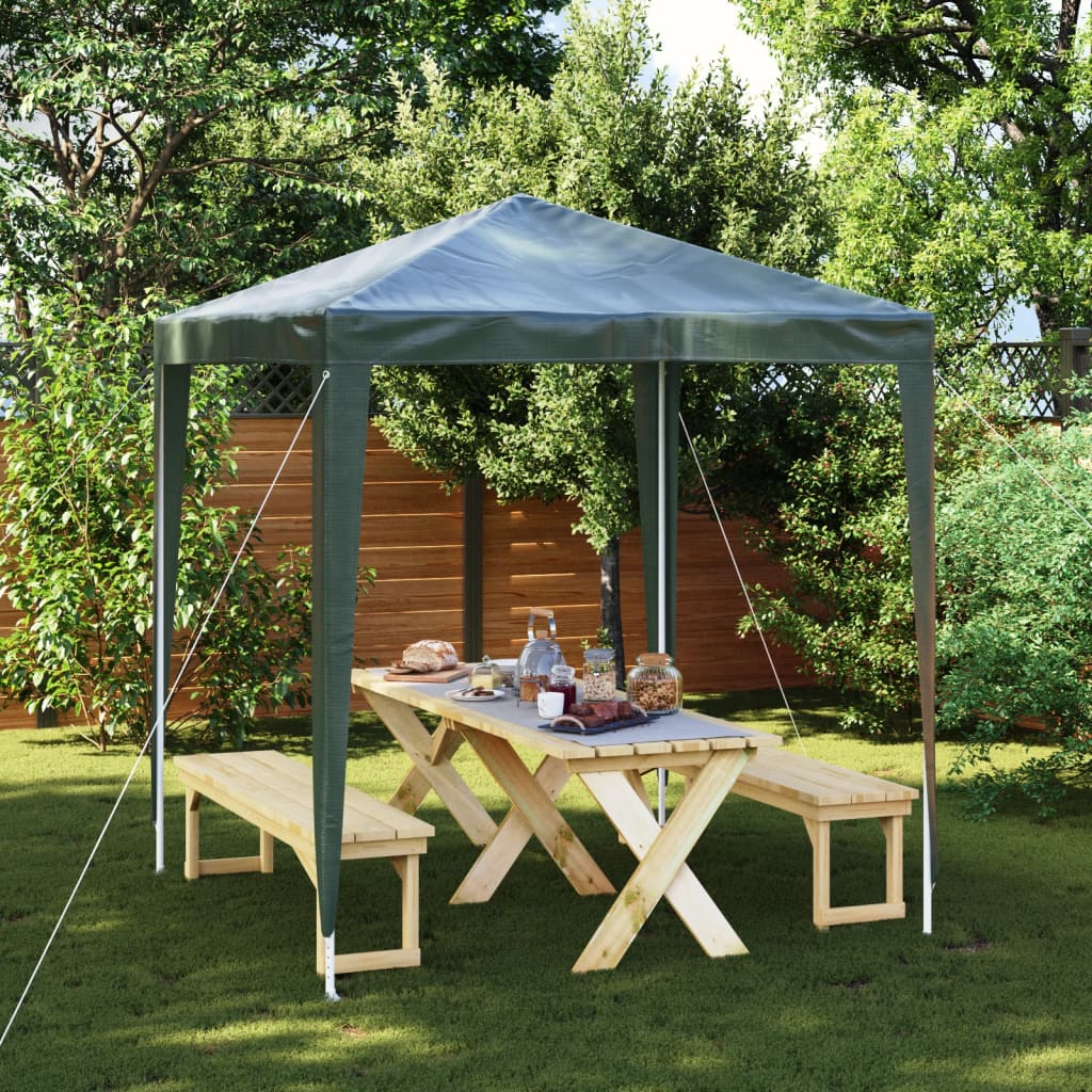 Gazebo per Feste Professionale 2x2 m Verde