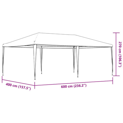 Gazebo Professionale 4x6 m Verde 90 g/m² | homemem39