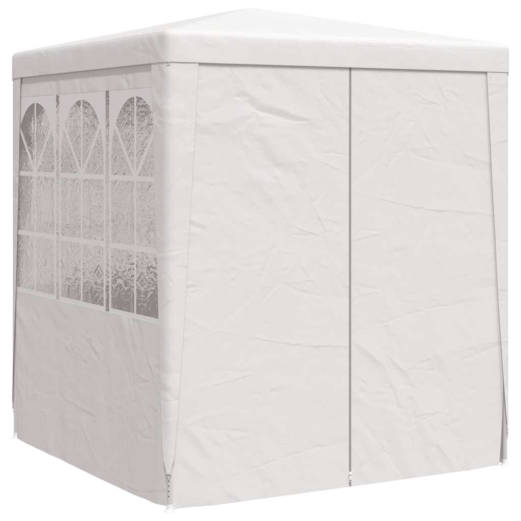 Gazebo Professionale con Pareti 2x2 m Bianco 90 g/m² - homemem39