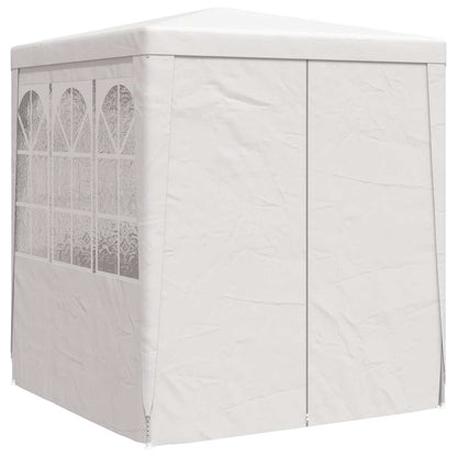 Gazebo Professionale con Pareti 2x2 m Bianco 90 g/m² - homemem39