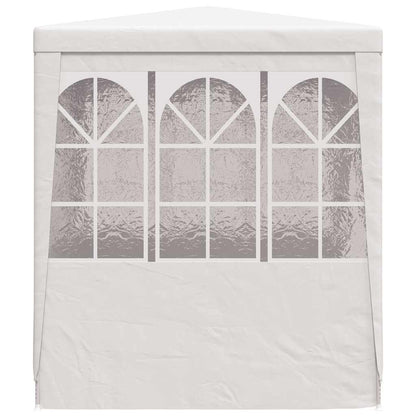 Gazebo Professionale con Pareti 2,5x2,5 m Bianco 90 g/m² - homemem39