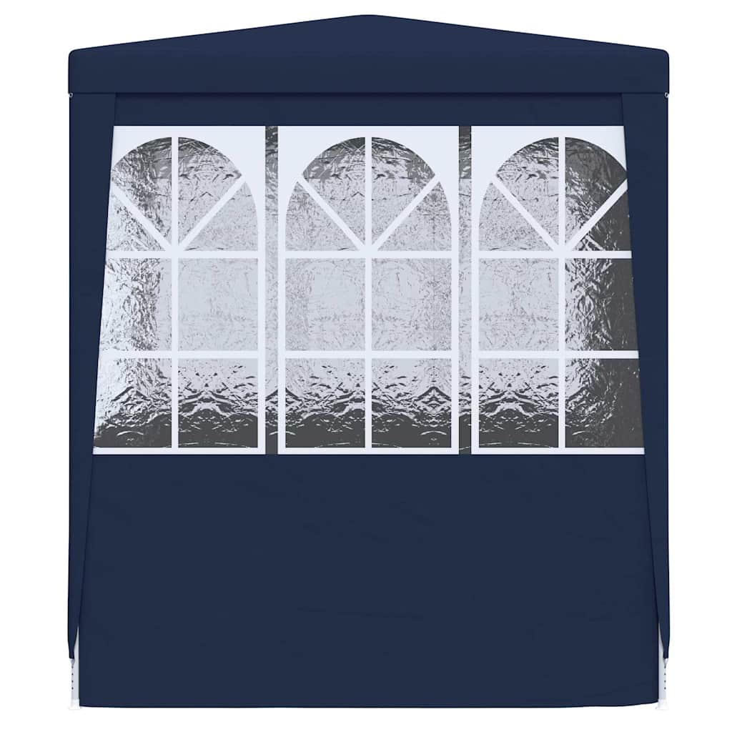 Gazebo Professionale con Pareti 2,5x2,5 m Blu 90 g/m² | homemem39