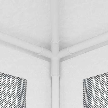 Tendone per Feste con 4 Pareti in Rete 2,5x2,5 m Bianco | homemem39