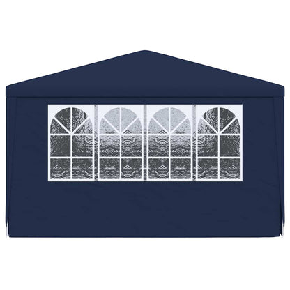 Gazebo Professionale con Pareti 4x6 m Blu 90 g/m² | homemem39