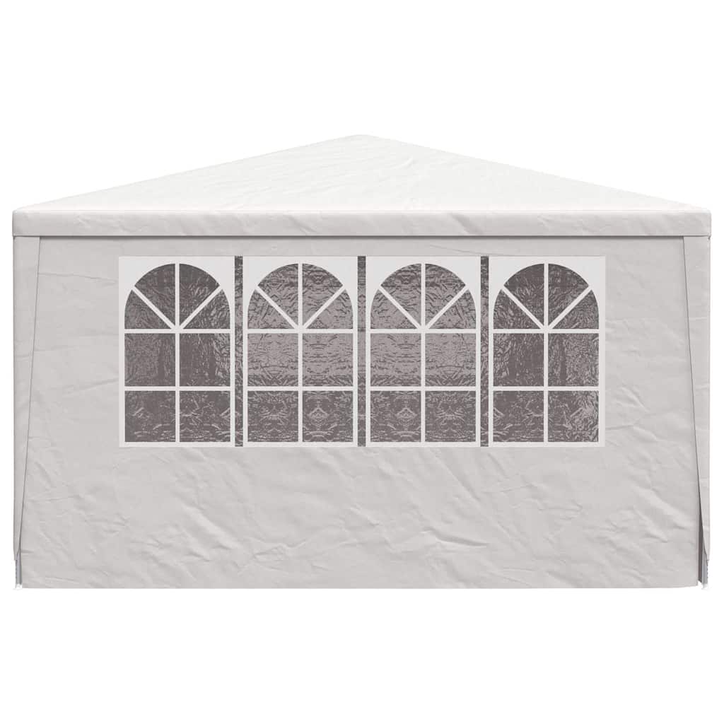 Gazebo Professionale con Pareti 4x9 m Bianco 90 g/m² | homemem39