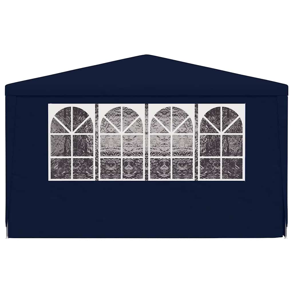 Gazebo Professionale con Pareti 4x9 m Blu 90 g/m² | homemem39