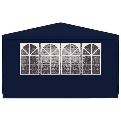 Gazebo Professionale con Pareti 4x9 m Blu 90 g/m² | homemem39