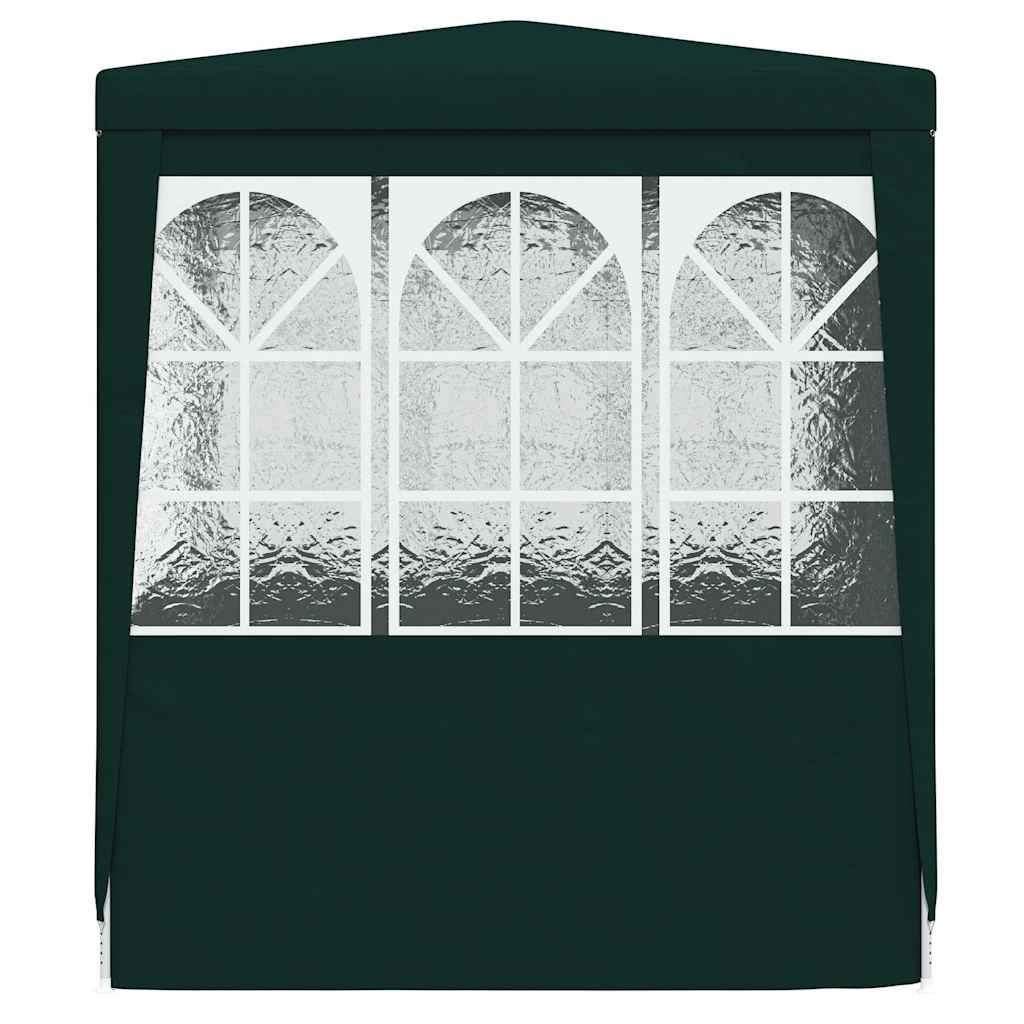 Gazebo Professionale con Pareti 2x2 m Verde 90 g/m² | homemem39
