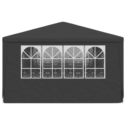 Gazebo Professionale con Pareti 4x6 m Antracite 90 g/m² | homemem39