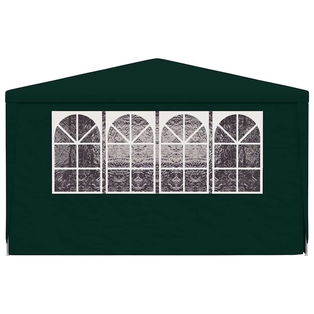 Gazebo Professionale con Pareti 4x9 m Verde 90 g/m² | homemem39