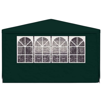 Gazebo Professionale con Pareti 4x9 m Verde 90 g/m² | homemem39