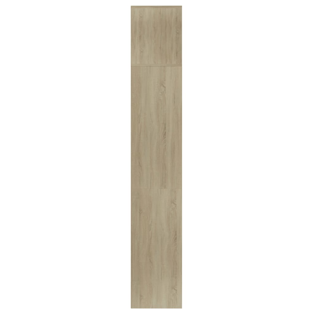 Set Mobili Libreria/Porta TV 3 pz Rovere Sonoma 180x30x180 cm | homemem39