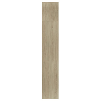 Set Mobili Libreria/Porta TV 3 pz Rovere Sonoma 180x30x180 cm | homemem39