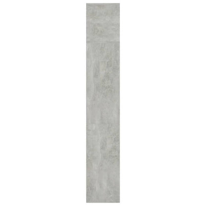 Set Mobili Libreria/Porta TV 3 pz Grigio Cemento 180x30x180 cm | homemem39