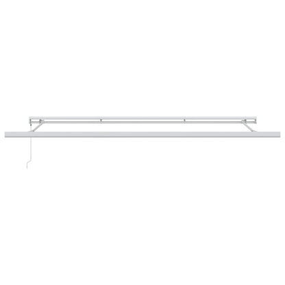 Telaio di tenda manuale 4,5 x 3 m Bianco