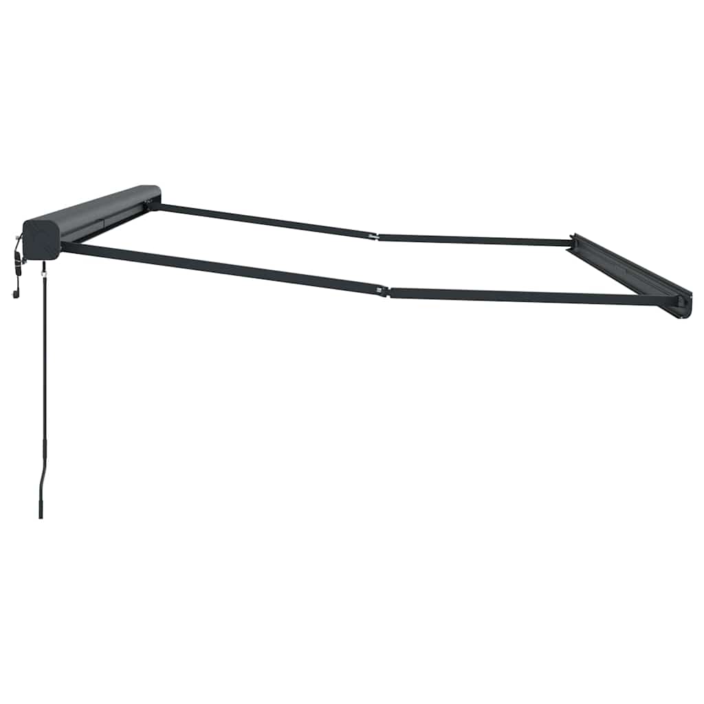 Tenda da Sole Antracite 3 x 2,5 m Metallo