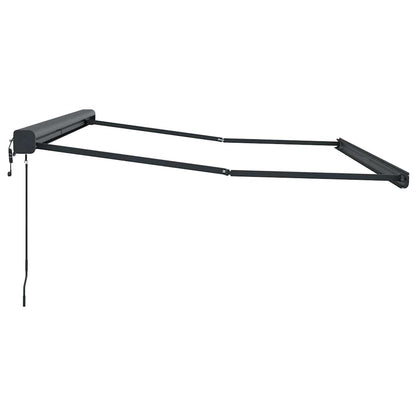 Tenda da Sole Antracite 3 x 2,5 m Metallo