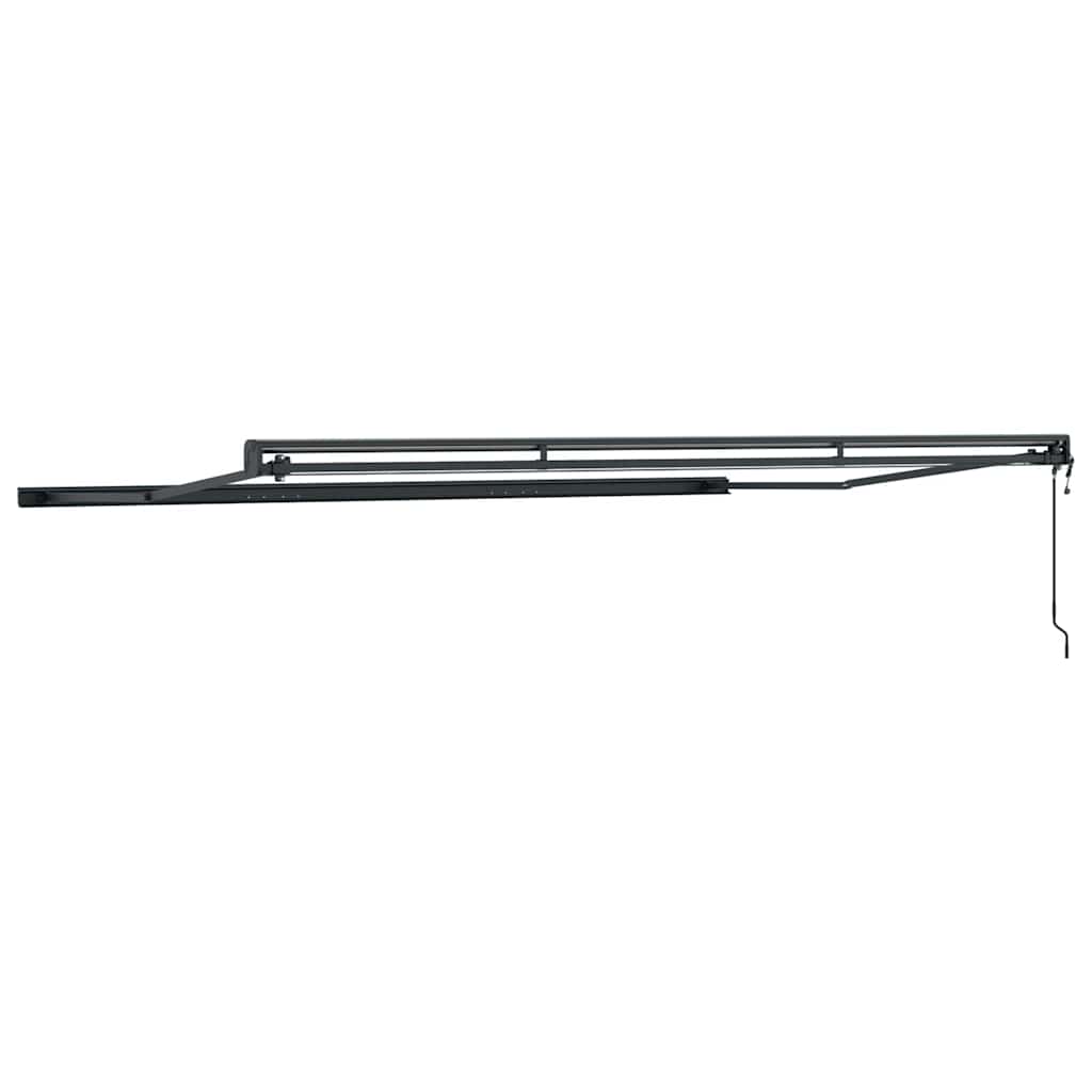 Tenda da Sole Antracite 4 × 3 m Metallo