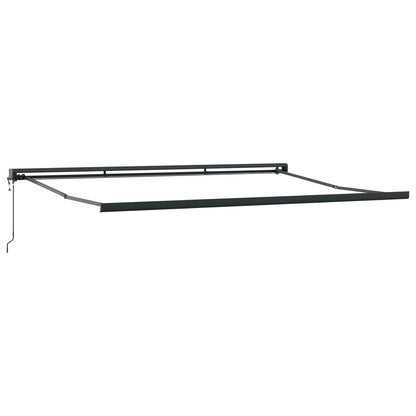 Struttura della tenda Antracite 500 × 300 cm Alluminio