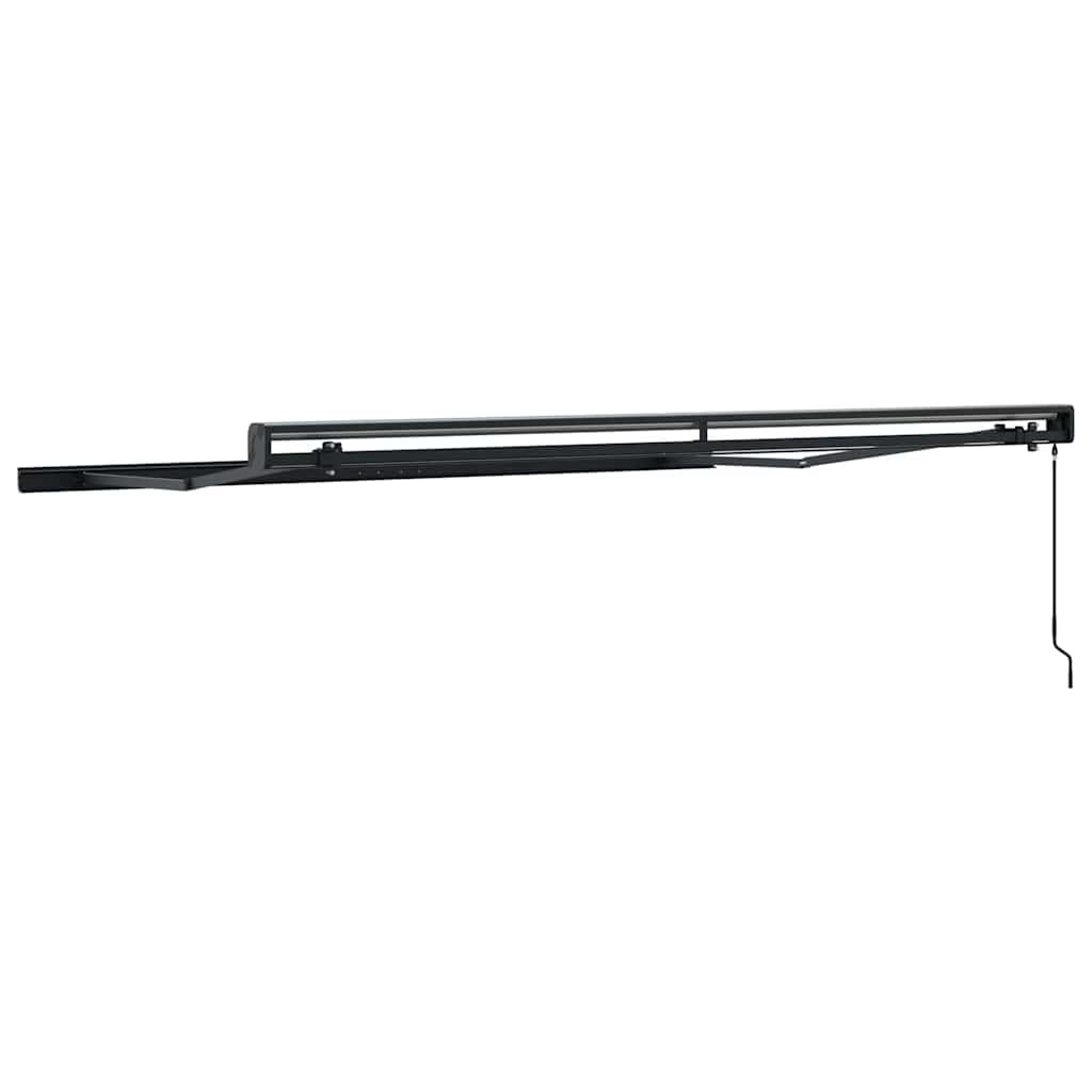 Tenda da Sole Antracite 3 x 2,5 m Metallo